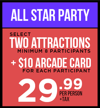 all star birthday party package