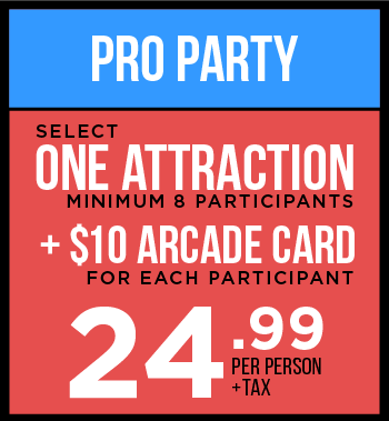 pro birthday party package